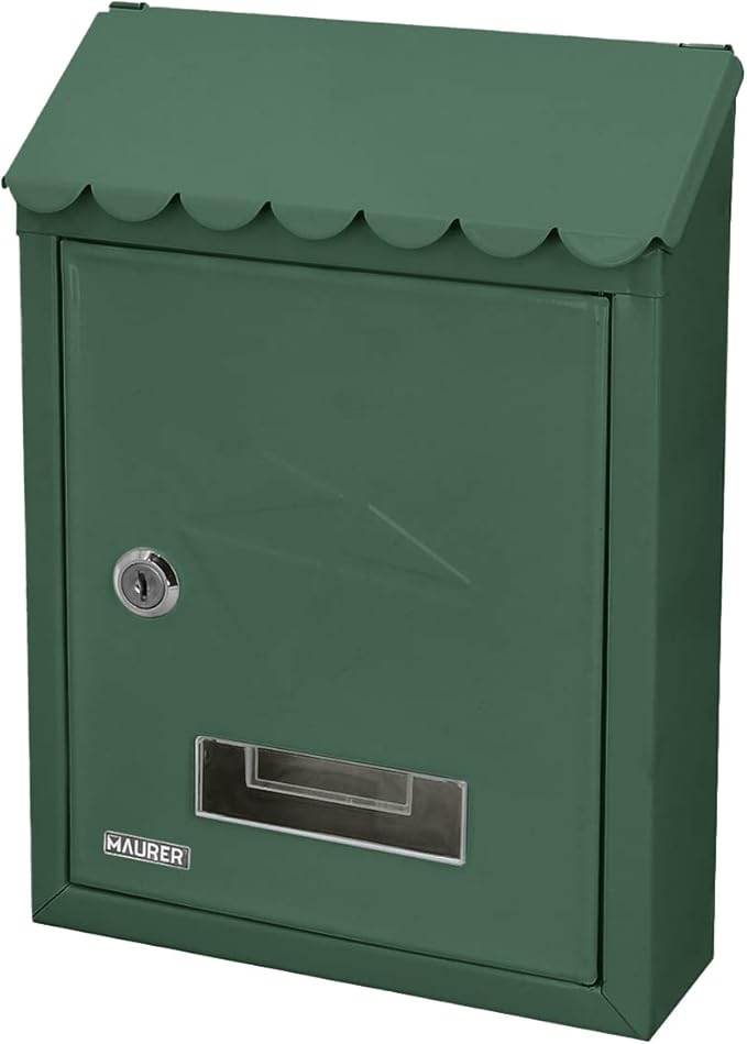 cassetta postale verde